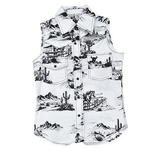 Western Youth Scenery Sleeveless