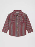 Little Boy's Long Sleeve Print Western Snap Shirt 112381494