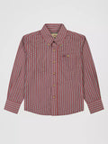 Boy's Classic Button-Down Print Shirt