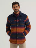 Wrangler All Terrain Gear Men's Fleece Shirt Jacket