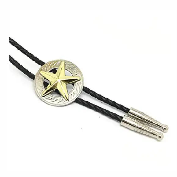 Texas Ranger Cowboy Bolo Tie Necklace