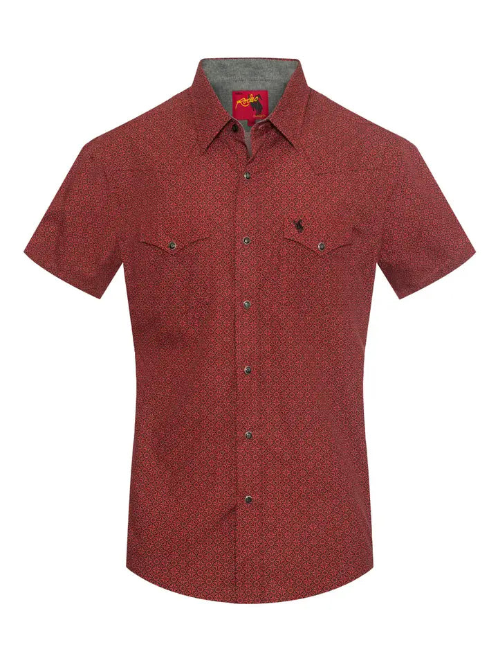 Short Sleeve Pearl Snap 1096