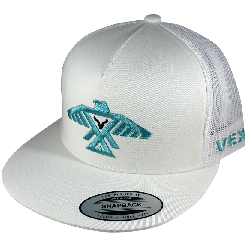Vexil Brand - Thunderbird - White/White Mesh Hat