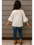 Pink Top with Frill