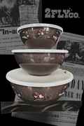 2 Fly Co Super Fly Bowls Western three-piece set view 1