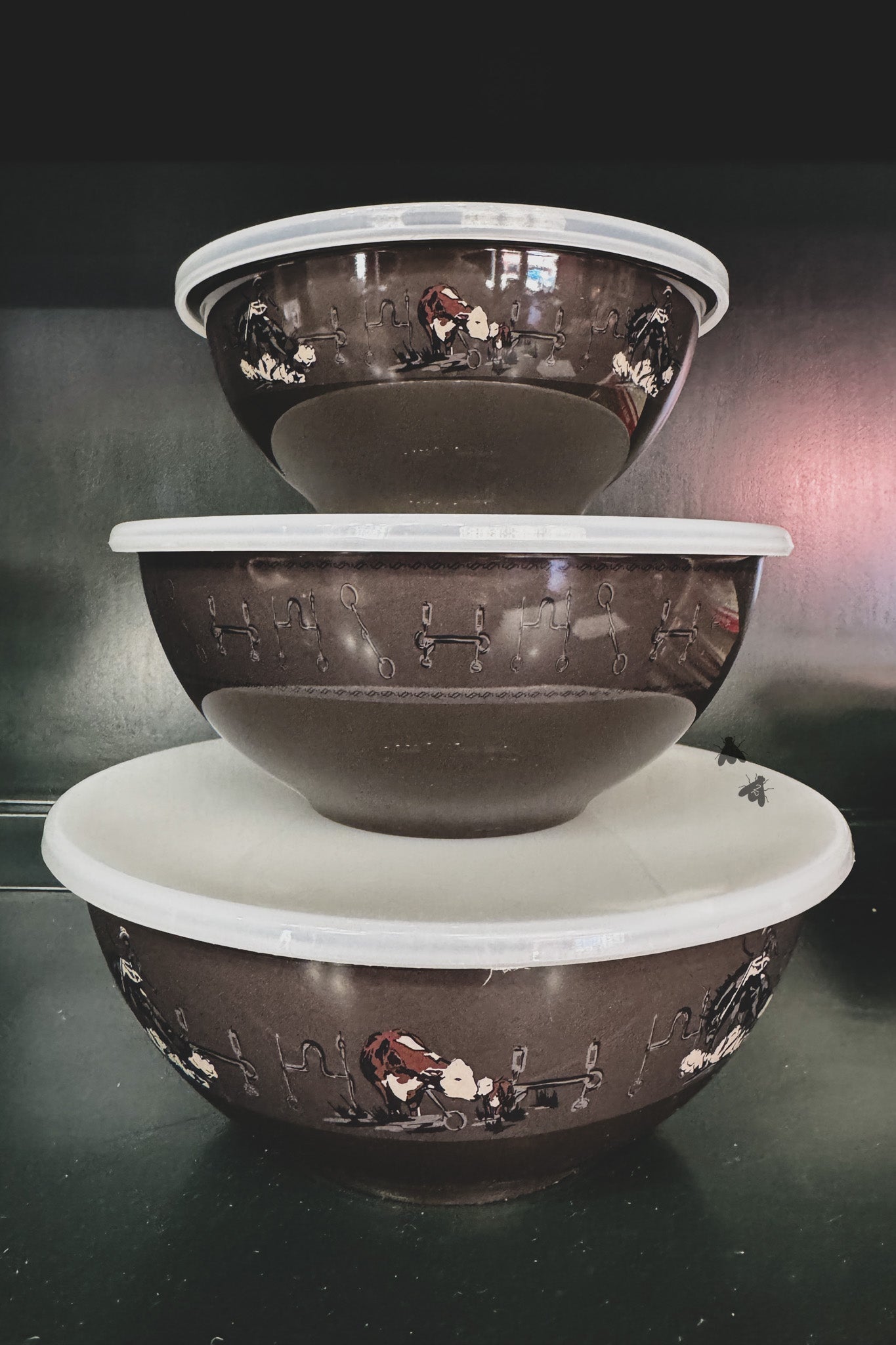 2 Fly Co Super Fly Bowls Western three-piece set view 9