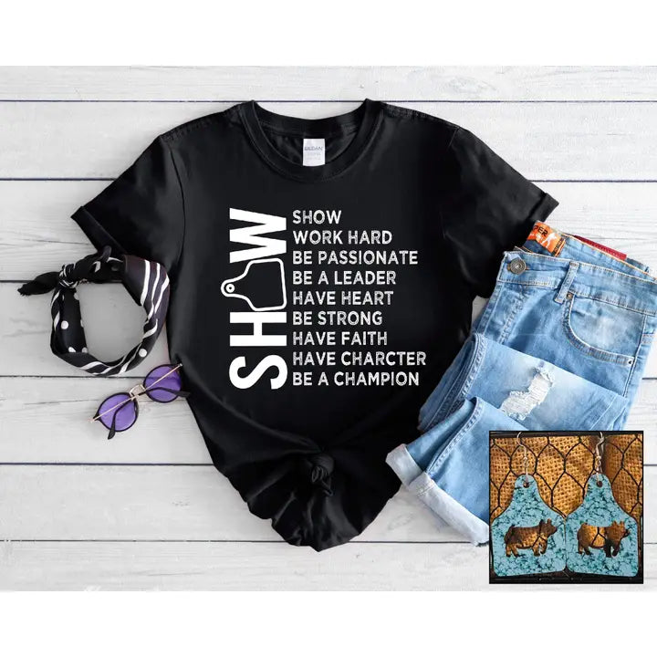 Show Graphic Black Unisex T-Shirt