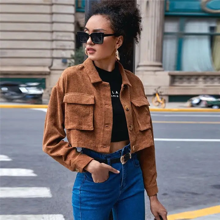 Corduroy  Short Jacket