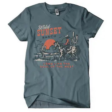 Wild Sunset Ranch Tshirt
