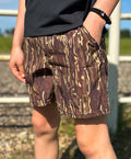 Youth Brown Camo Shorts
