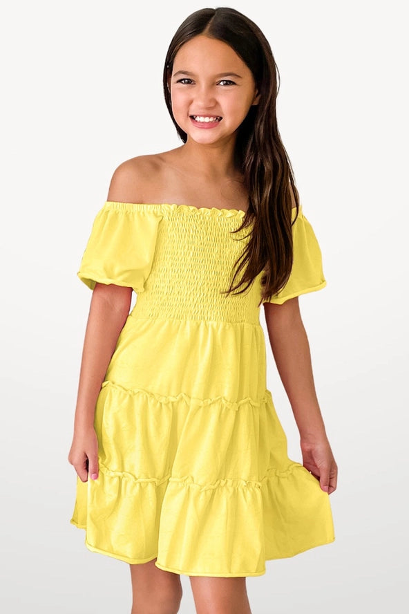 Tiered Smocked Top Dress