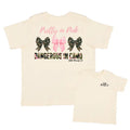 Dangerous in Camo Bows Tee
