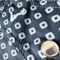 THE COWBOY PEARL SNAP SHIRT - NAVY GEO PRINT