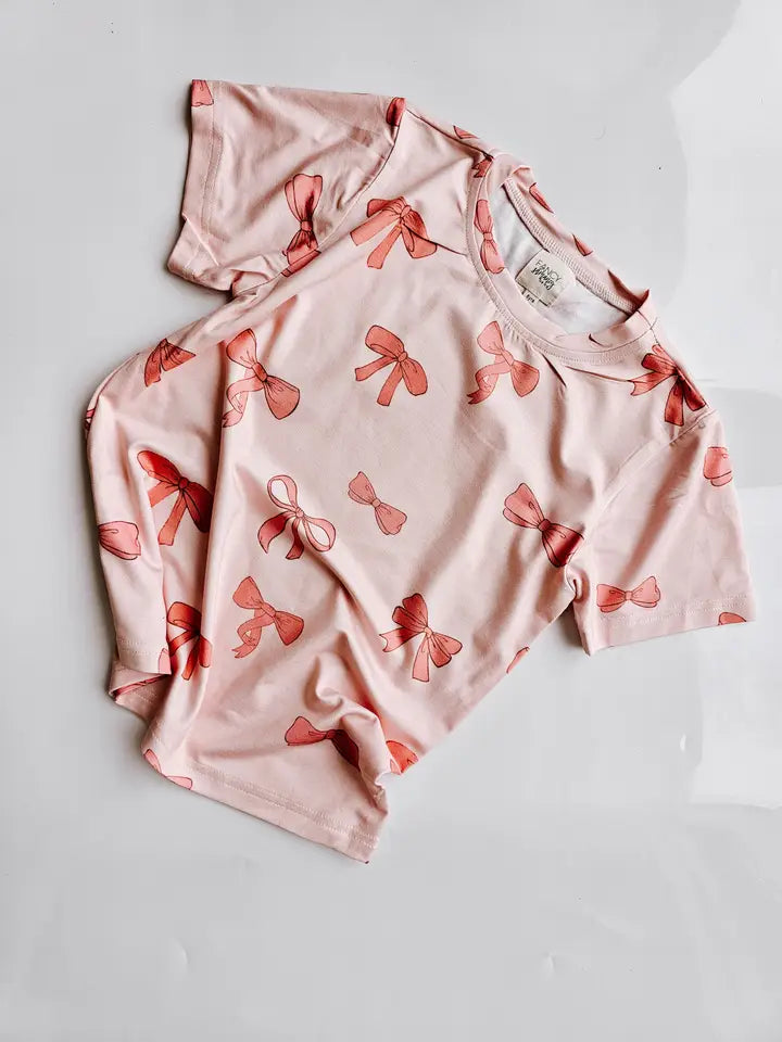 Bow Print Tee