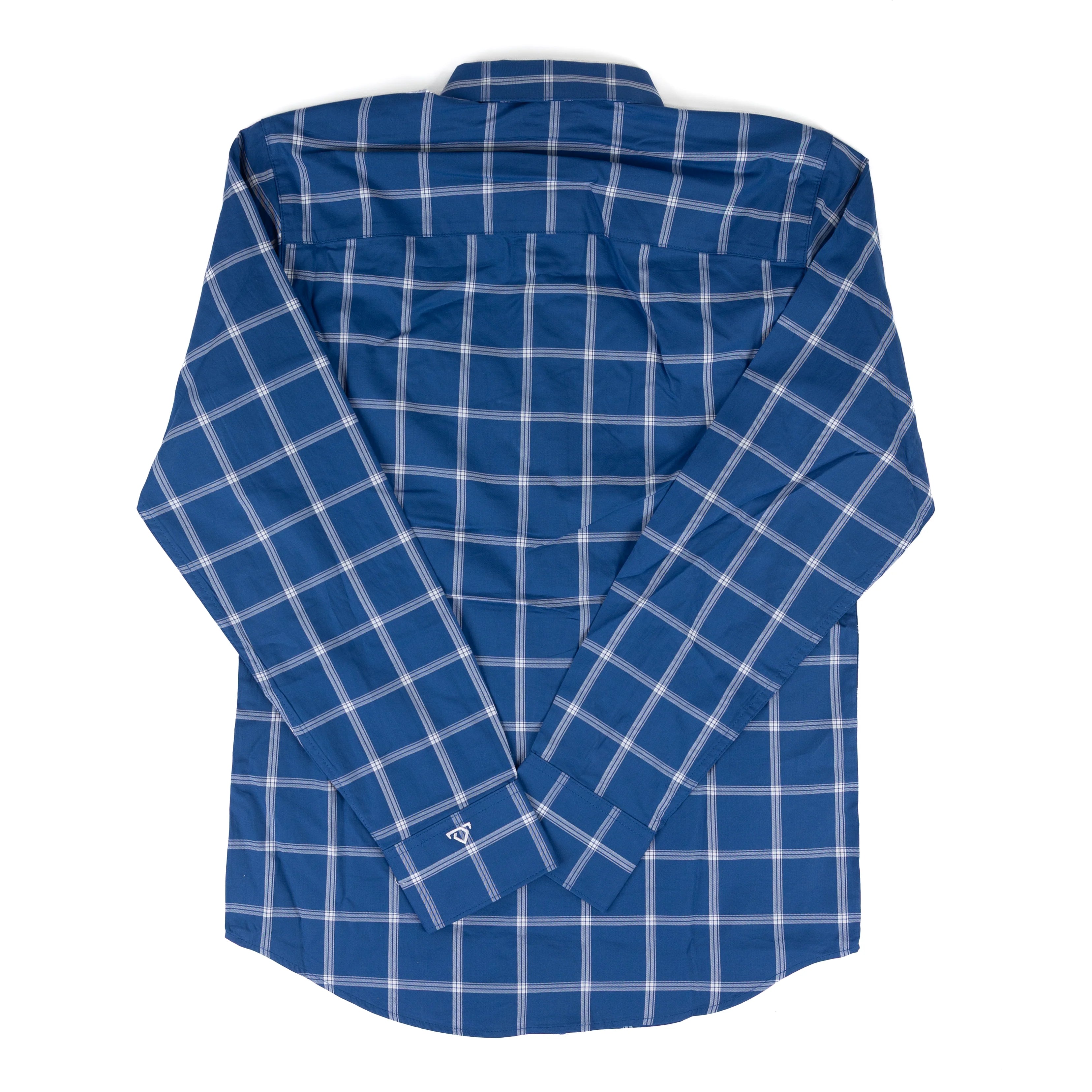 Men's Wrangler Cody Johnson Blue Plaid Button Down Shirt 112381551 – view 2