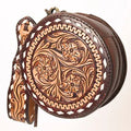 Round Tooled Canteen Bag