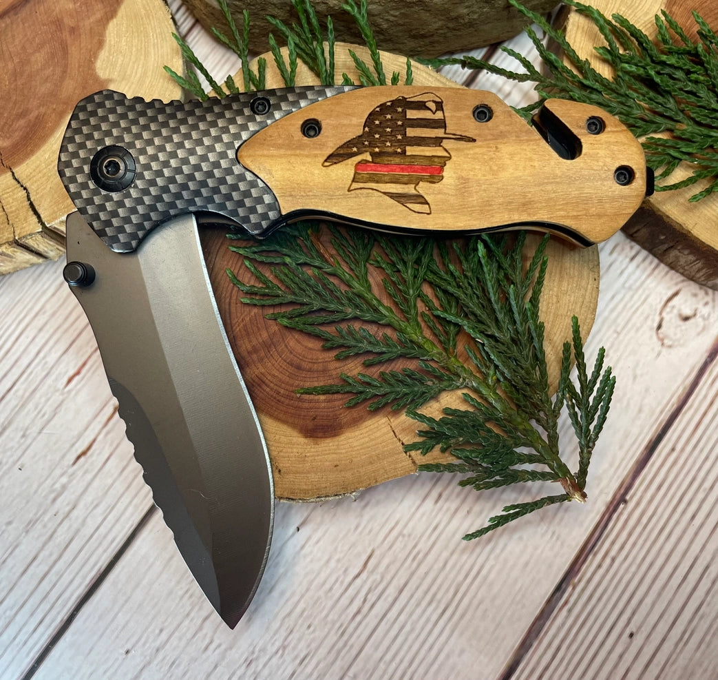 Firefighter/Red Line #2 Knife