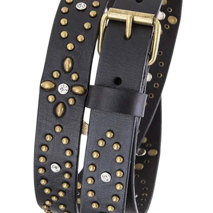 Vintage Studded Belt