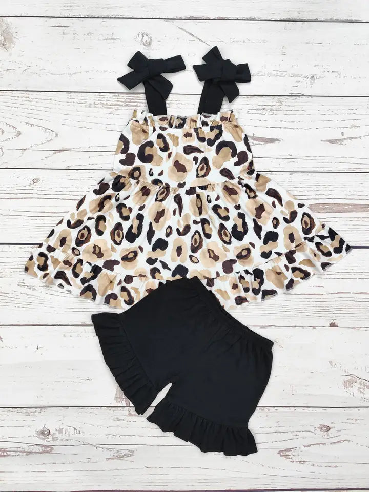 Baby Girls Cheetah Set