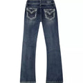 Grace in LA GB52017 Girls' Flap-Pocket Jeans