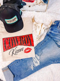Cowboy Kisses Western Graphic Tee