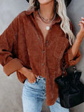 Corduroy Shacket Jacket