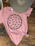 Cattle Brands Western Graphic T-Shirt