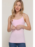 Pink Spaghetti Strap Self Bra