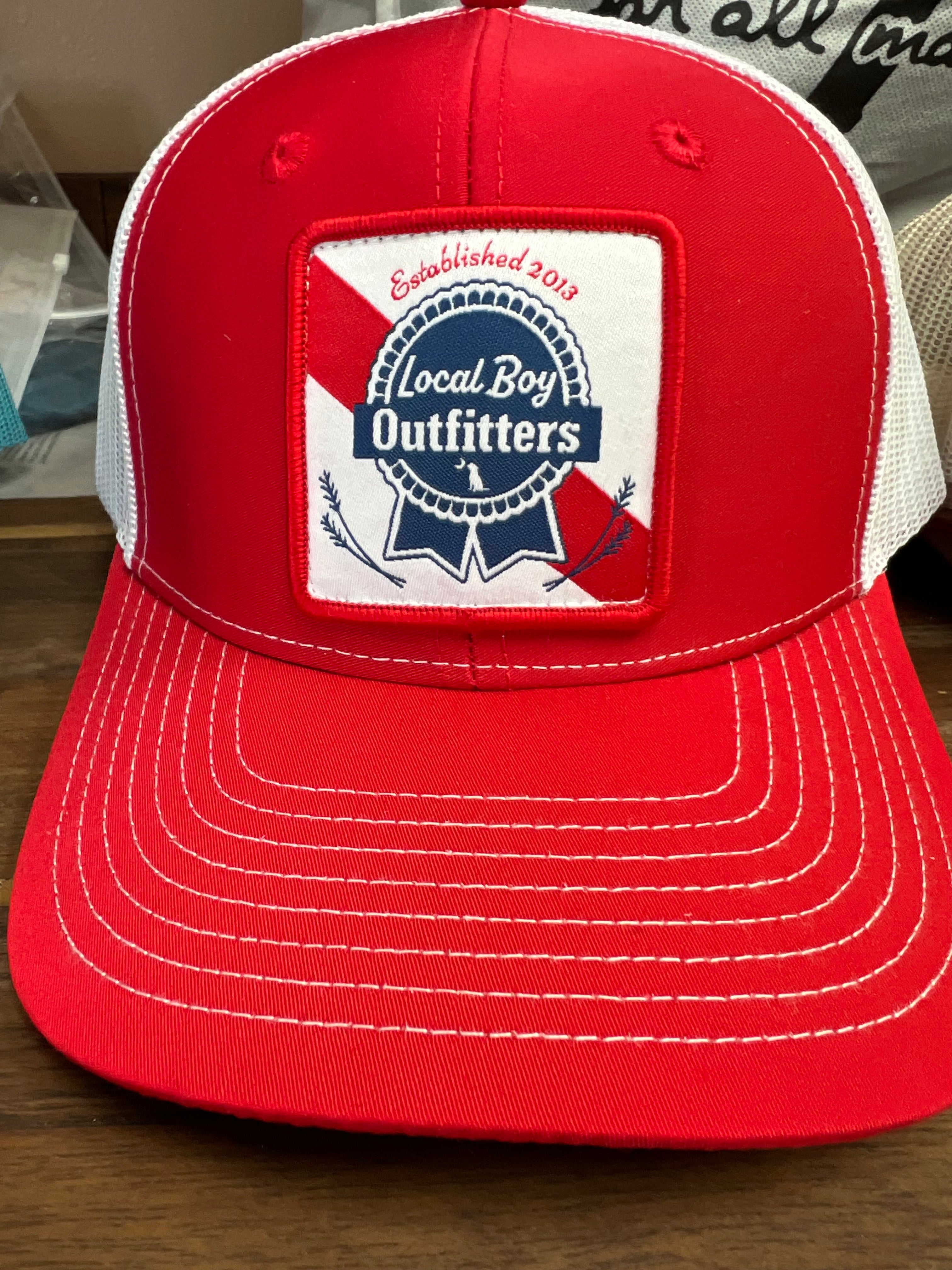 PBR Trucker Hat Local Boys
