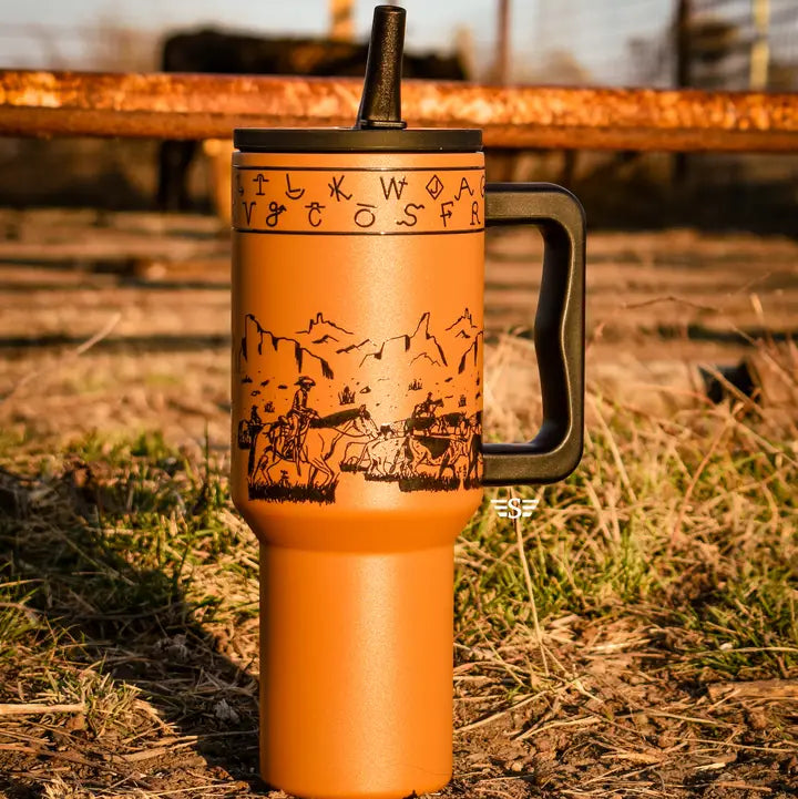 Cattle Drive 40oz Tumbler