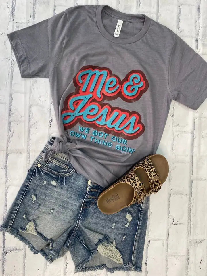 Me & Jesus Graphic T-Shirt