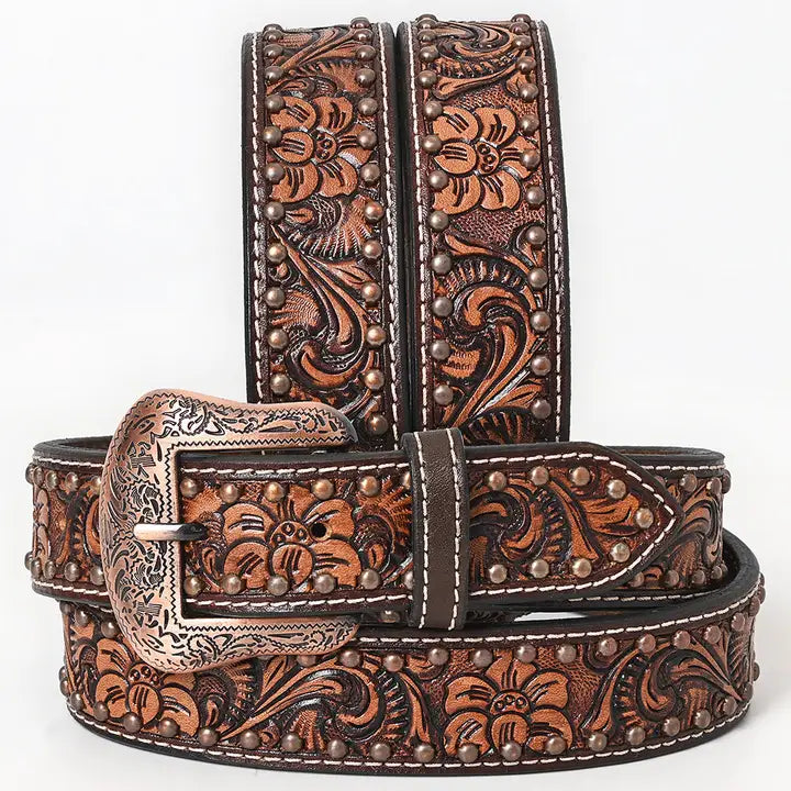 BER194-Western Fashion Premium Leather Belt