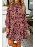 Floral Long Sleeve Dress