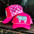 Eat Beef Printed Mesh Trucker Cap