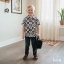 Western Checkerboard Button Up by TwoCan