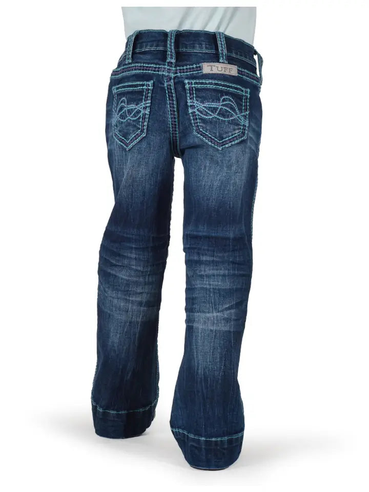 Girls Turquoise Hurricane Trouser