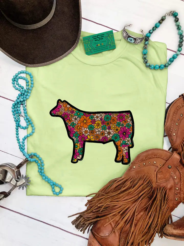 Freshly Picked Steer Graphic Tee