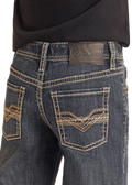 Boy's Raised Denim Revolver