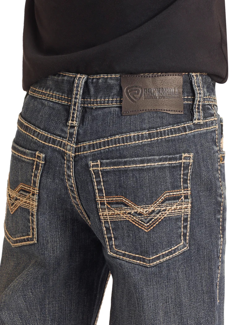 Boy's Raised Denim Revolver