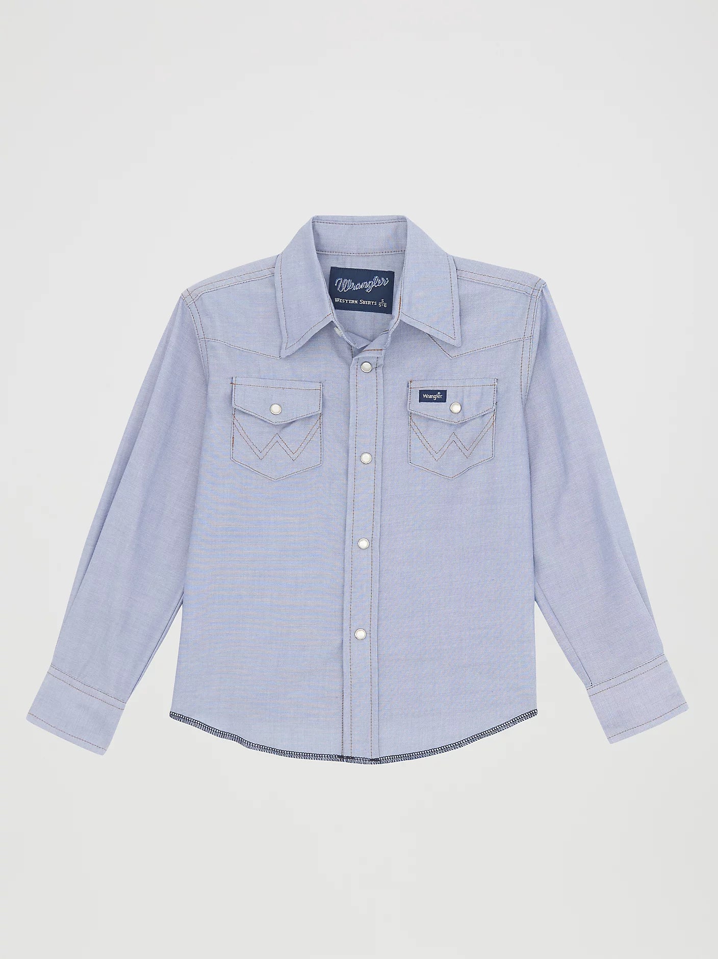 WRG Boy's Work Shirts Long Sleeve