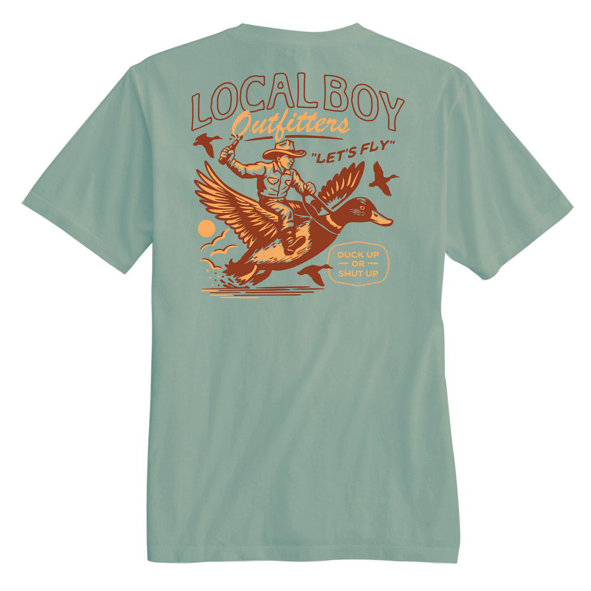 Local Boy Outfitters Duck Up T-Shirt in Bay