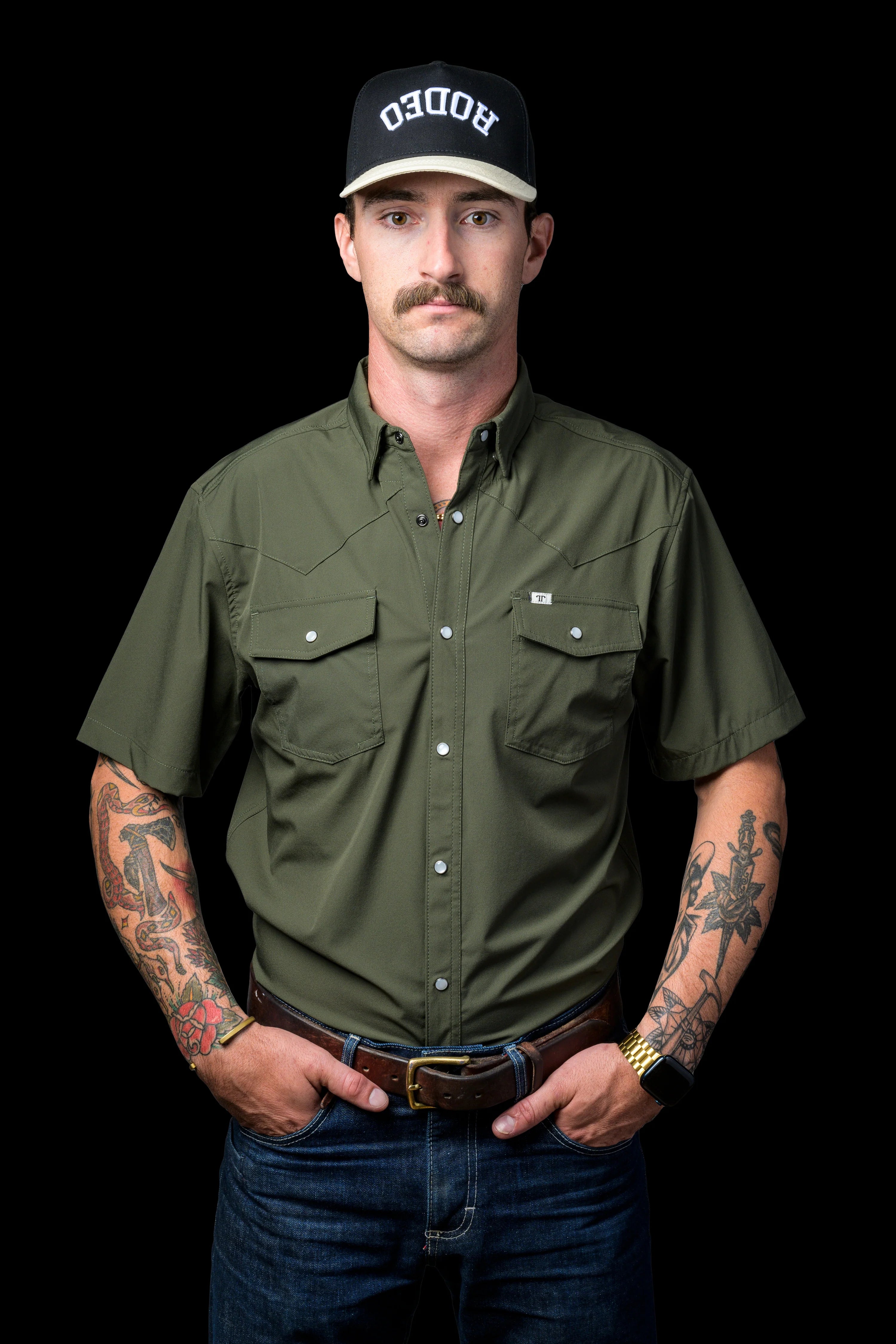 Ferrell Core Olive Short Sleeve