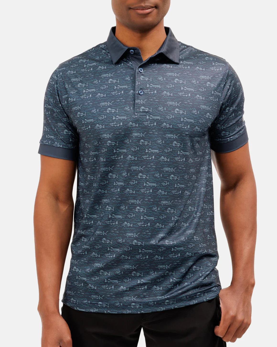 Fish Finder Men's Polo