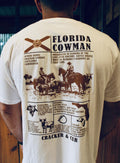 Florida Cowman - White Pocket T-shirt