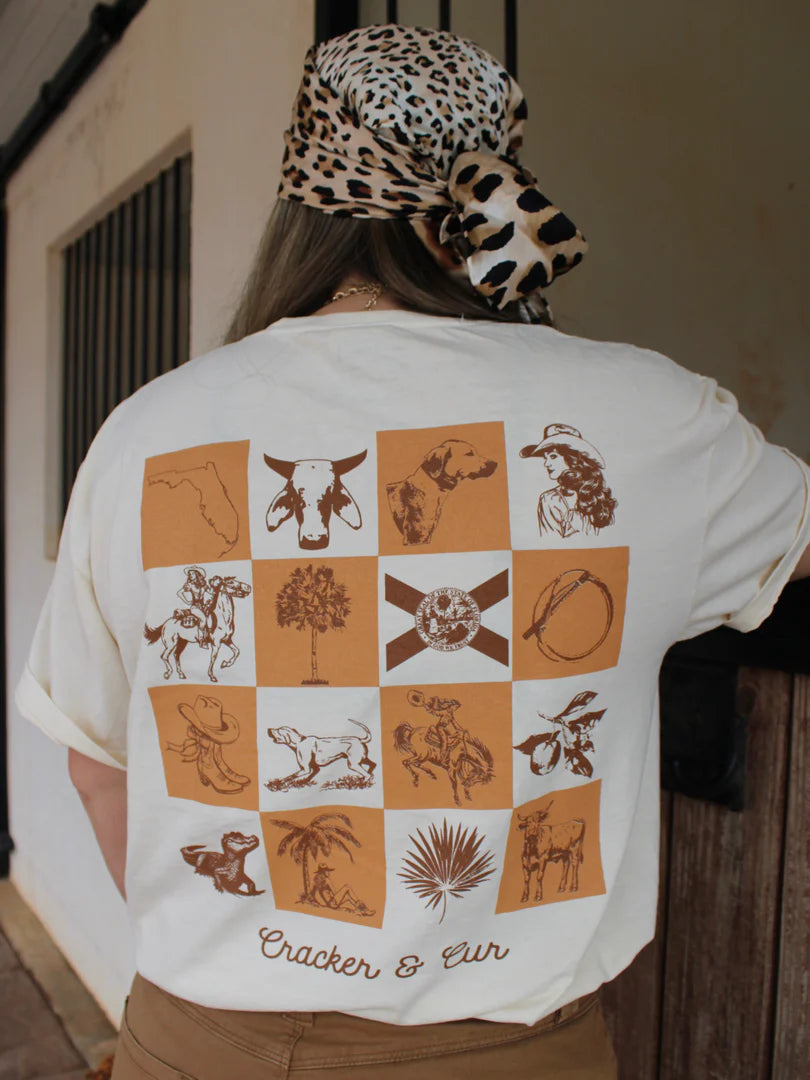 Checkered Florida T-Shirt