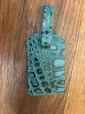 Turquoise Luggage Tag