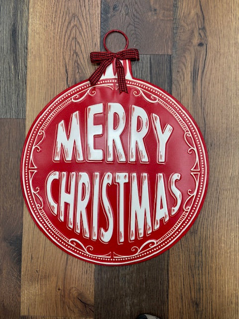 Merry Christmas Sign