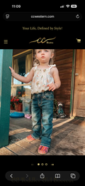 CC Girls Boot Cut Med Wash