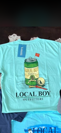 Local Boy 19th Hole T-Shirt in Island Reef
