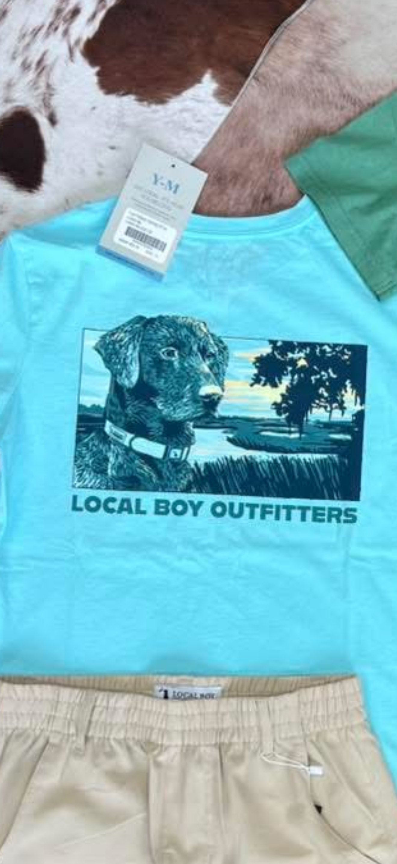 Youth Wetlands Watchdog S/S Shirt Aqua